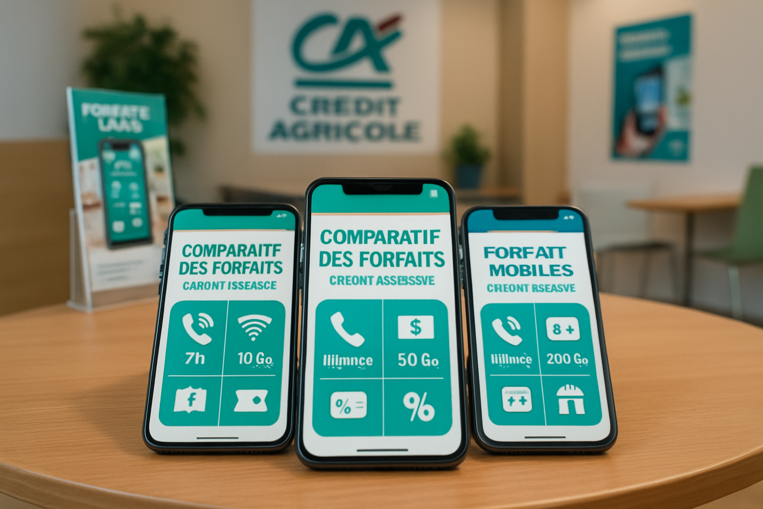 découvrez notre comparatif des forfaits téléphoniques crédit agricole et trouvez l'offre qui répond à vos besoins : tarifs, avantages, services inclus et conseils pour bien choisir votre forfait mobile.