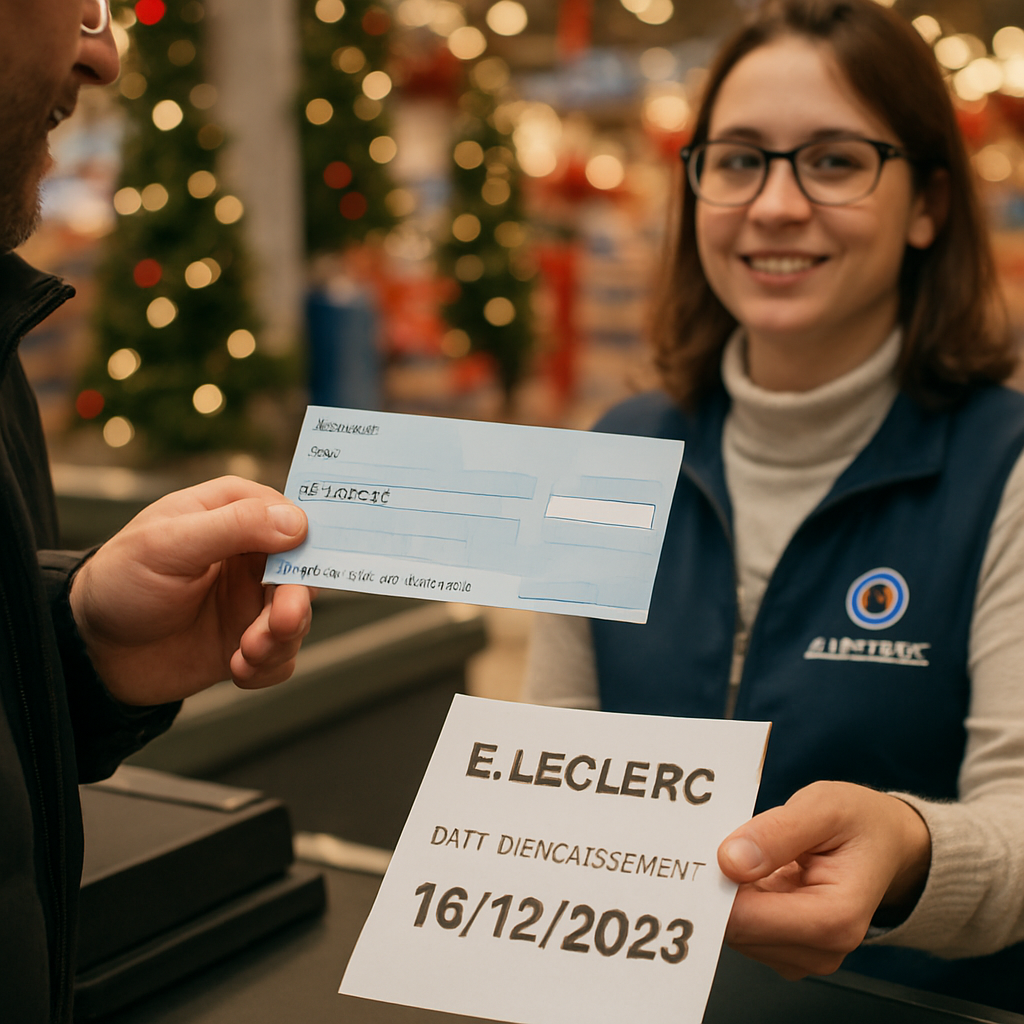 découvrez tout sur l'opération chèque différé leclerc en 2025 : conditions d'utilisation, mode de fonctionnement et avantages pour une gestion simplifiée de vos paiements.