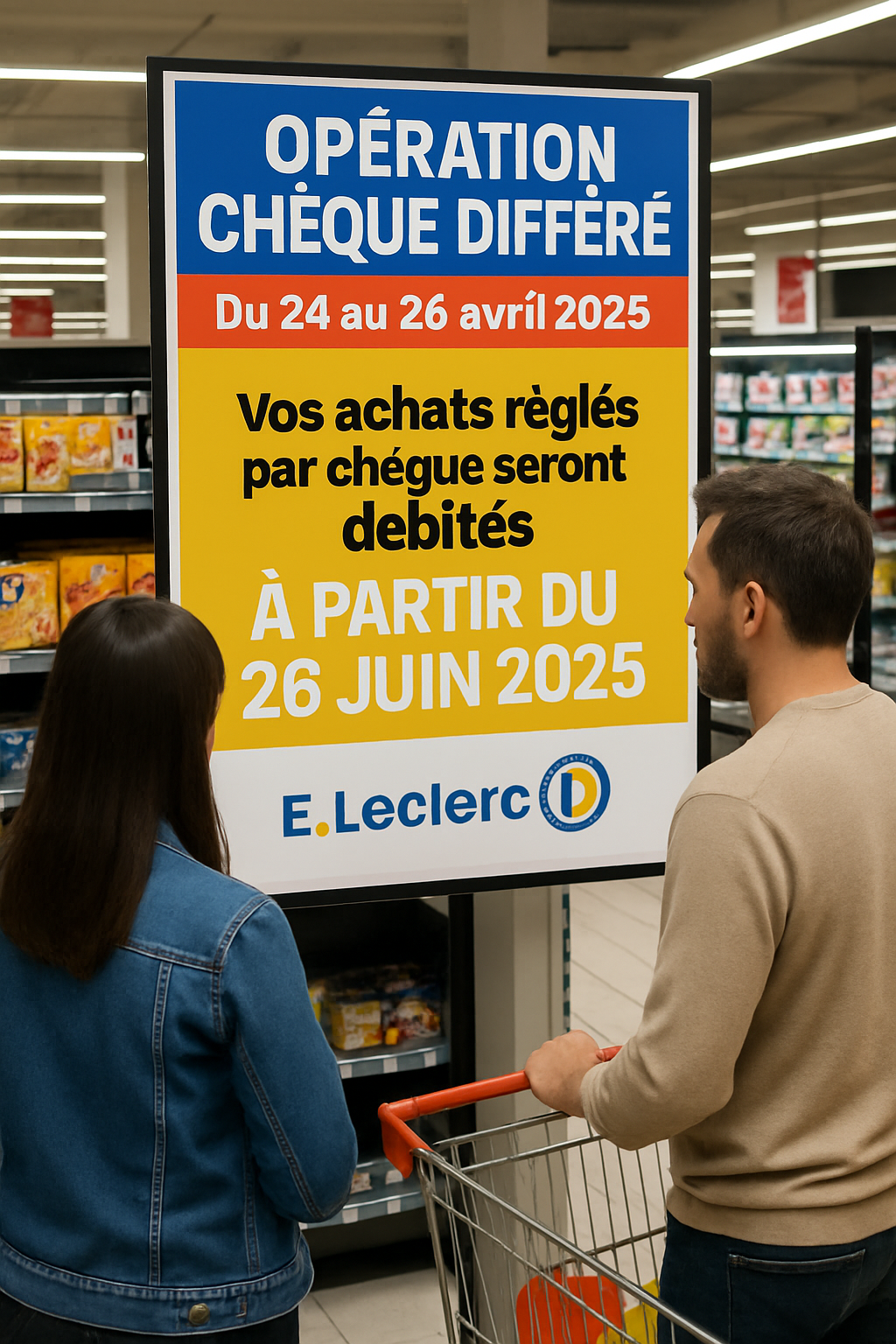 découvrez tout ce qu'il faut savoir sur l'opération chèque différé leclerc en 2025 : modalités, conditions d'utilisation, fonctionnement et avantages pour vos achats.