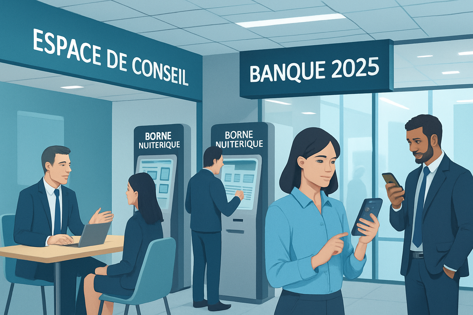 découvrez l'avenir des banques physiques en 2025 face à la montée de la digitalisation : défis, innovations et perspectives pour un secteur en pleine transformation.