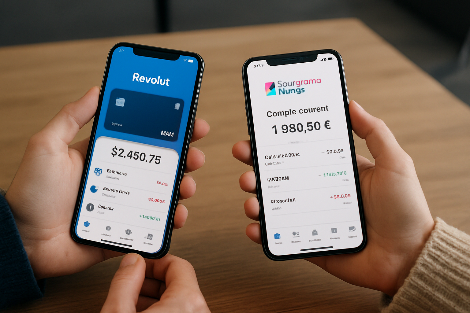 comparez revolut et boursorama en 2025 pour choisir la meilleure néobanque selon vos besoins : tarifs, services, avantages et fonctionnalités.