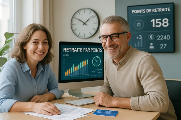 Retraite par points 2026 : point Agirc-Arrco et calcul