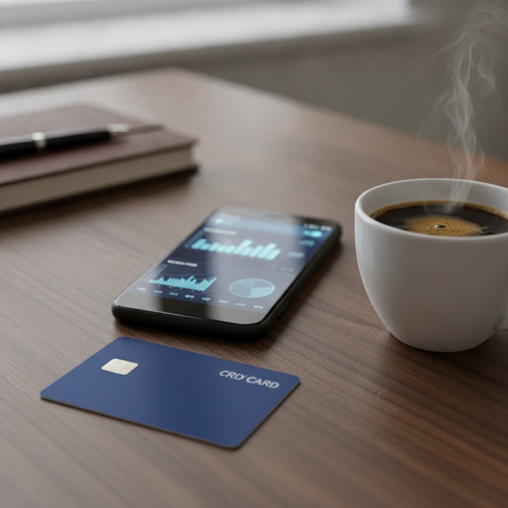 carte bancaire et application de banque en ligne