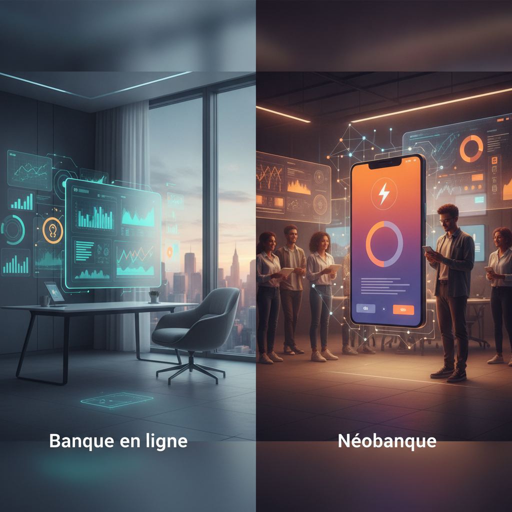 Banque en ligne ou néobanque : comparatif et guide 2026