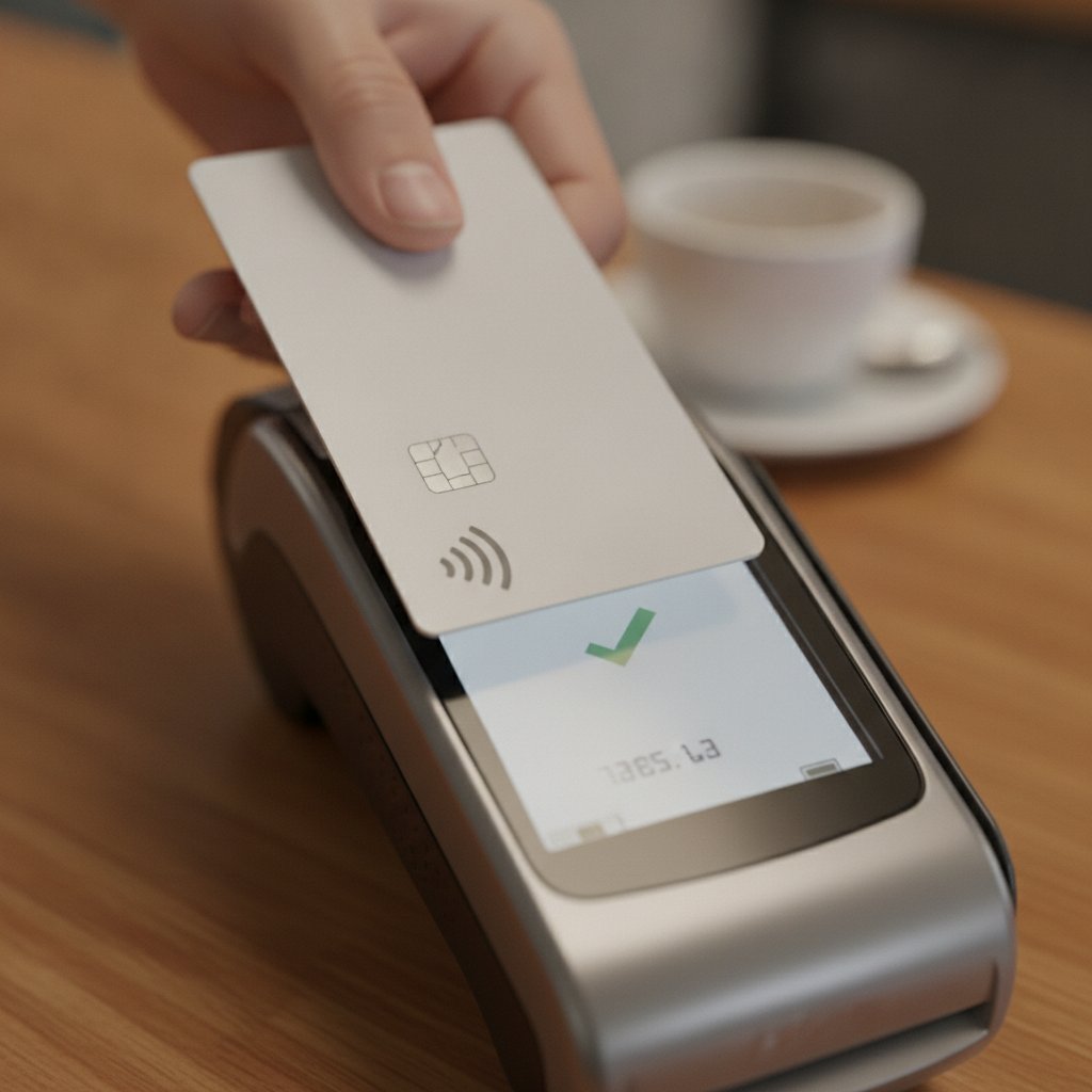 Carte bancaire sans contact d'une banque en ligne