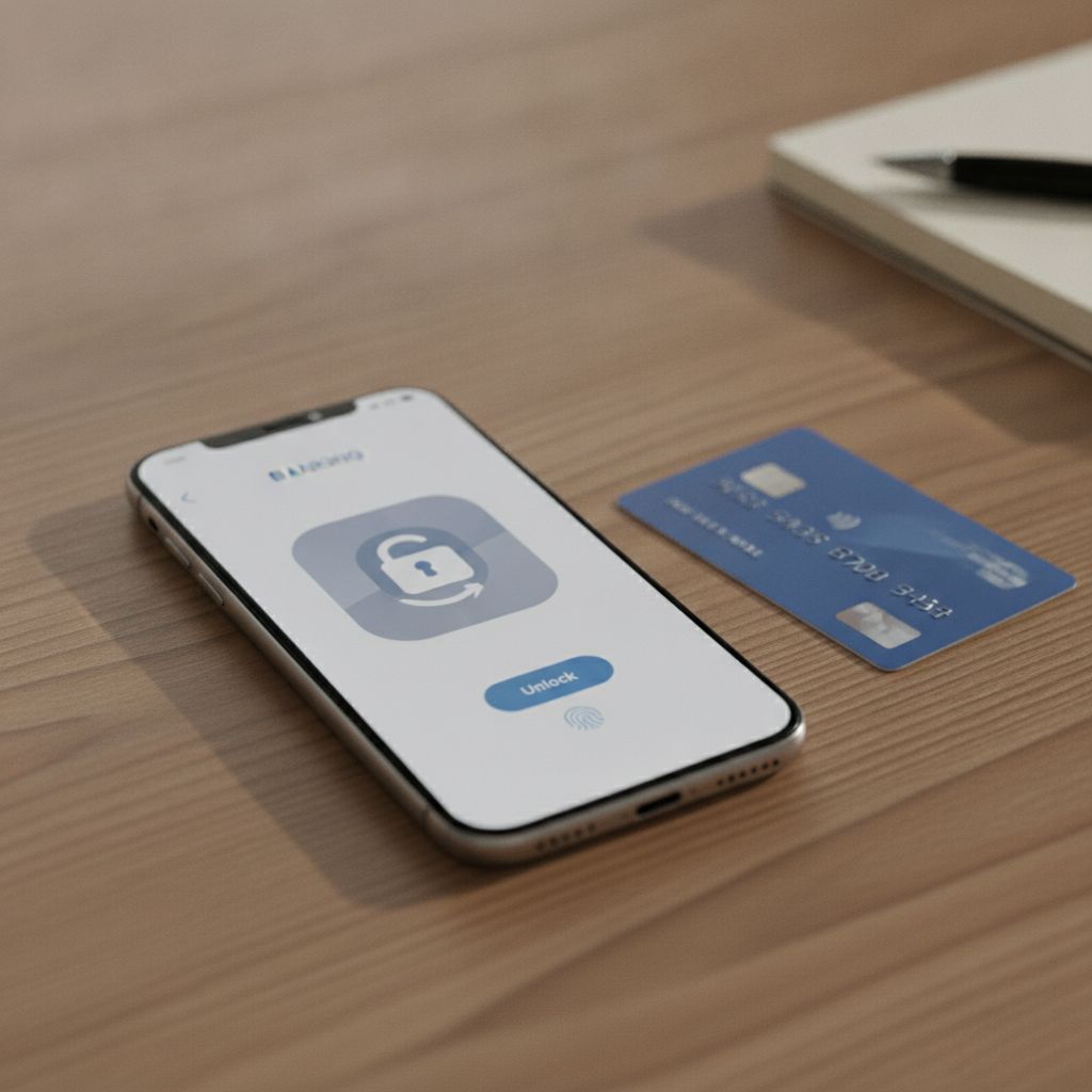 Blocage de carte bancaire depuis l'application mobile